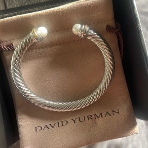 David Yurman Bracelet with pearl and 14K Gold